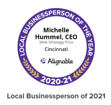 Michelle Hummel Named Alignable’s 2021 Local Business Person Of The Year